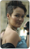 Yumi Stynes, TV Host of Channel [V].